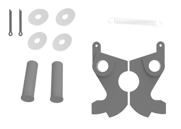 JOST tape Fifth wheel parts Guide plate up to series 70 SK2405-22 Trailer parts Fifth wheel